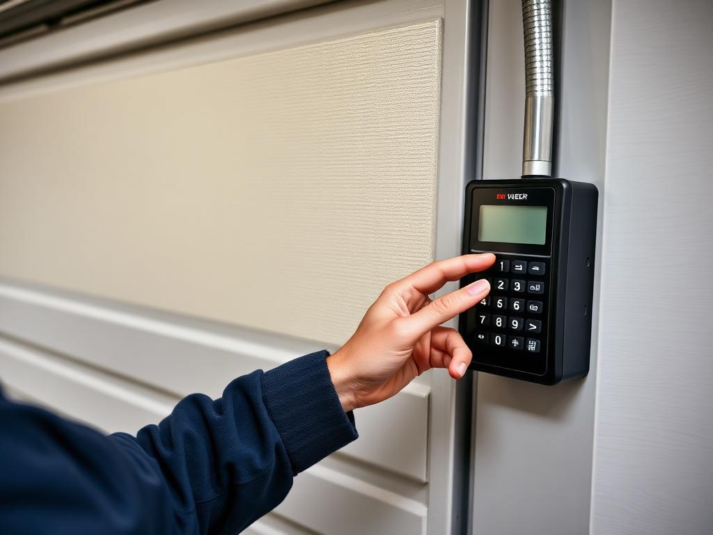 Garage door keypad programming service in Williamson NY